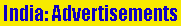 [India: Advertisemetns]